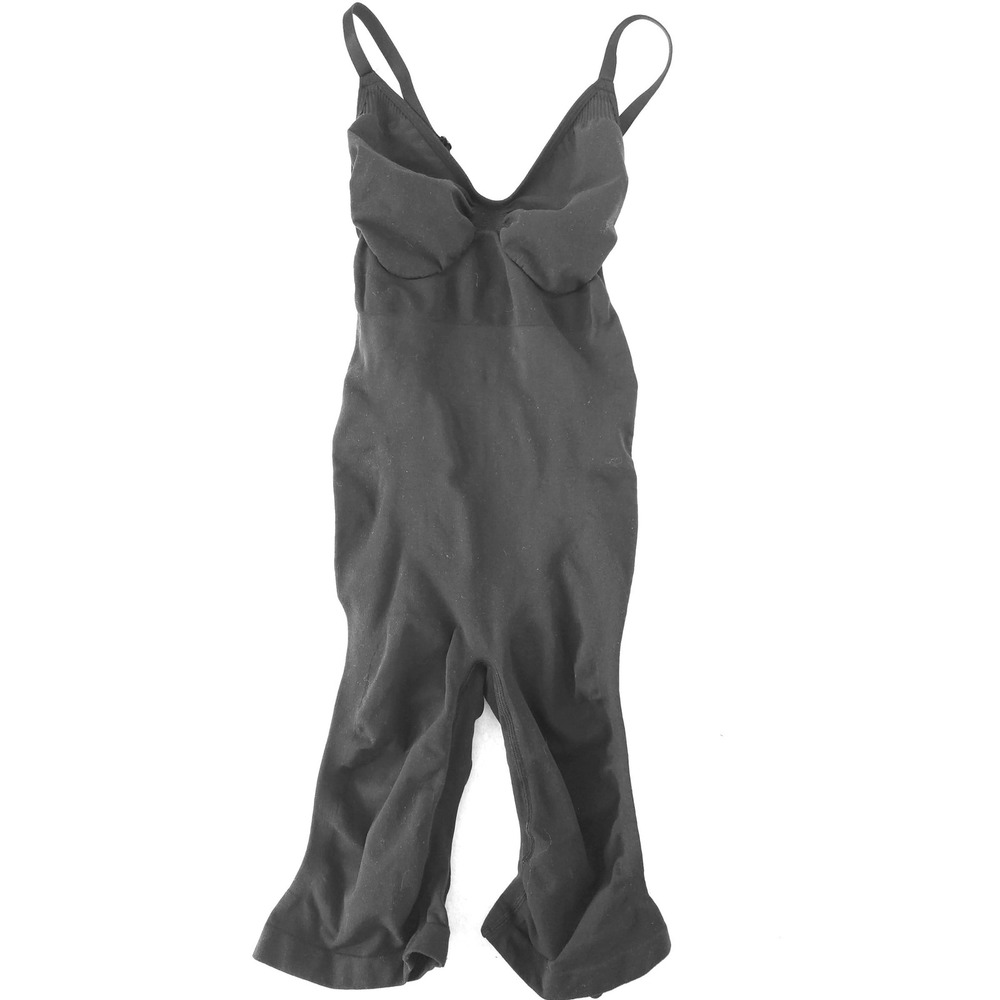 Skims Sculpting Mid Thigh Bodysuit Black Onyx Plus Size 2X 3X